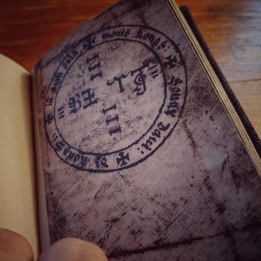 OFFER: Only one copy! - Galdrabok Rauoskinna - Grimoire of Black Magic (about XVII century)