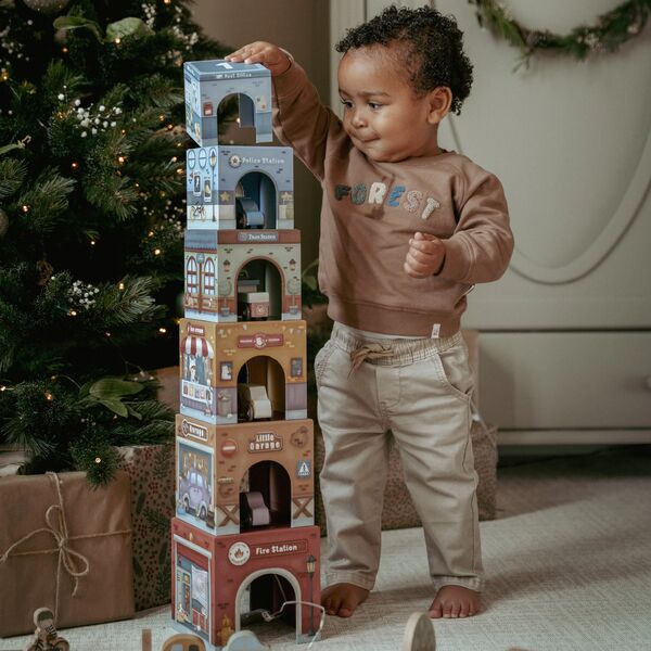 Cubi impilabili con macchinine 