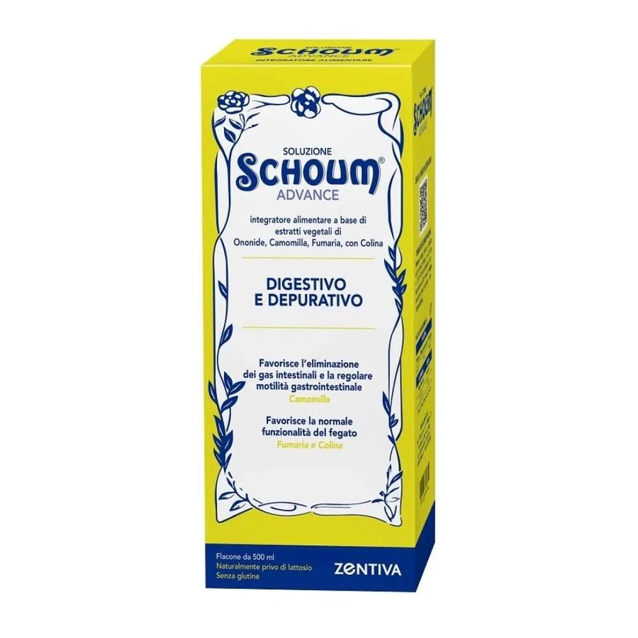 SOLUZIONE SCHOUM Advance Digestivo e Depurativo 500 ml.