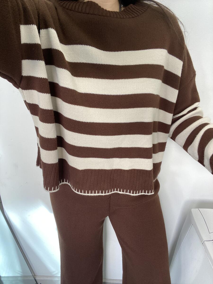 NOVITÀ Completo in maglia in misto lana