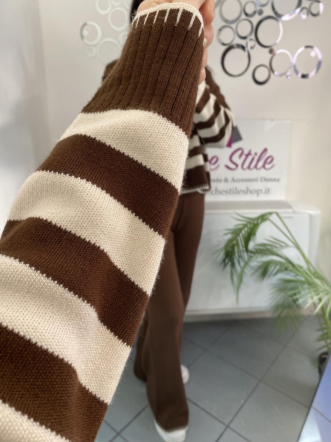 NOVITÀ Completo in maglia in misto lana