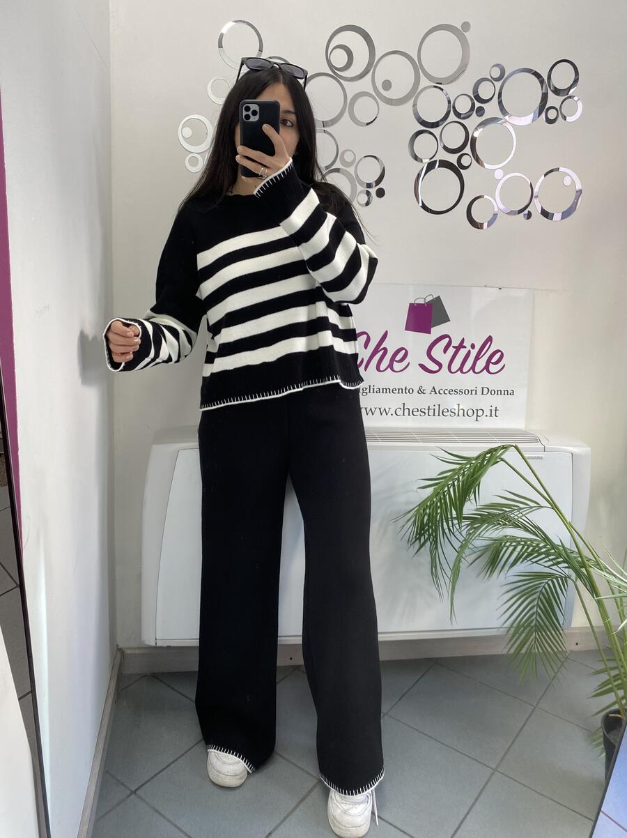 NOVITÀ Completo in maglia in misto lana