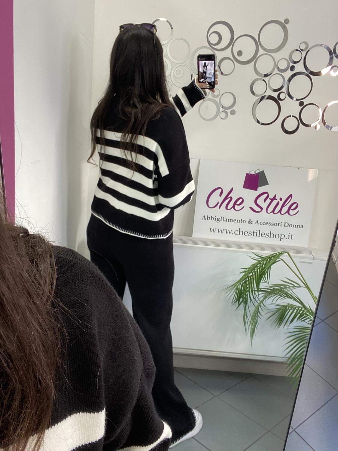 NOVITÀ Completo in maglia in misto lana