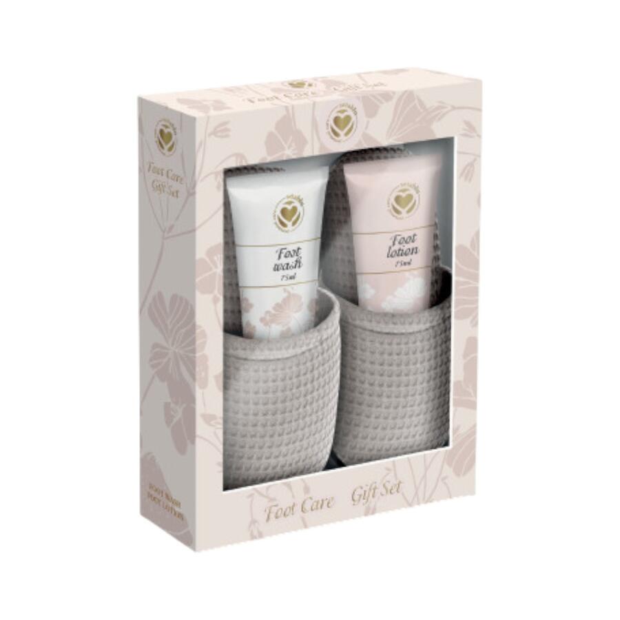 SETABLU SET REGALO CREME MANI 75 ML + LOZIONE CORPO 75 ML +  PANTOFOLE 