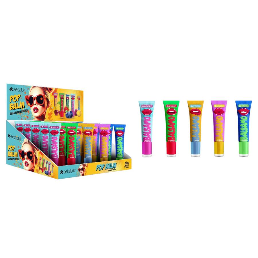 SETABLU LIP BALM 10 GR (Confezione da 10 pezzi) 