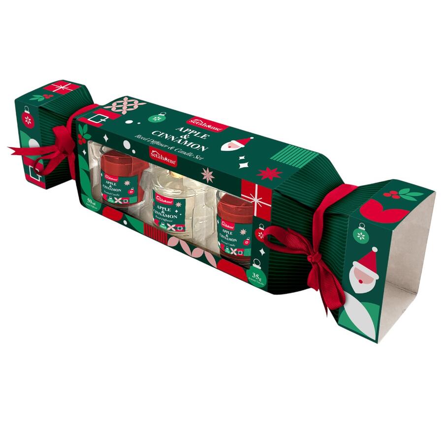 SETABLU SET REGALO 2 CANDELE 35 GR + DIFFUSORE 50 ML 