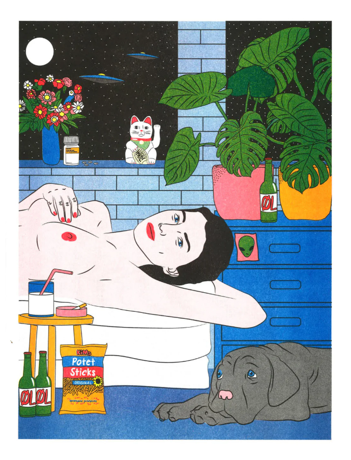 Kine Andersen, stampa fine art A3 (29,7x42 cm): Take me home