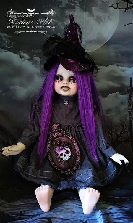 Dorothy la Strega Scalza Bambola fatta a mano 