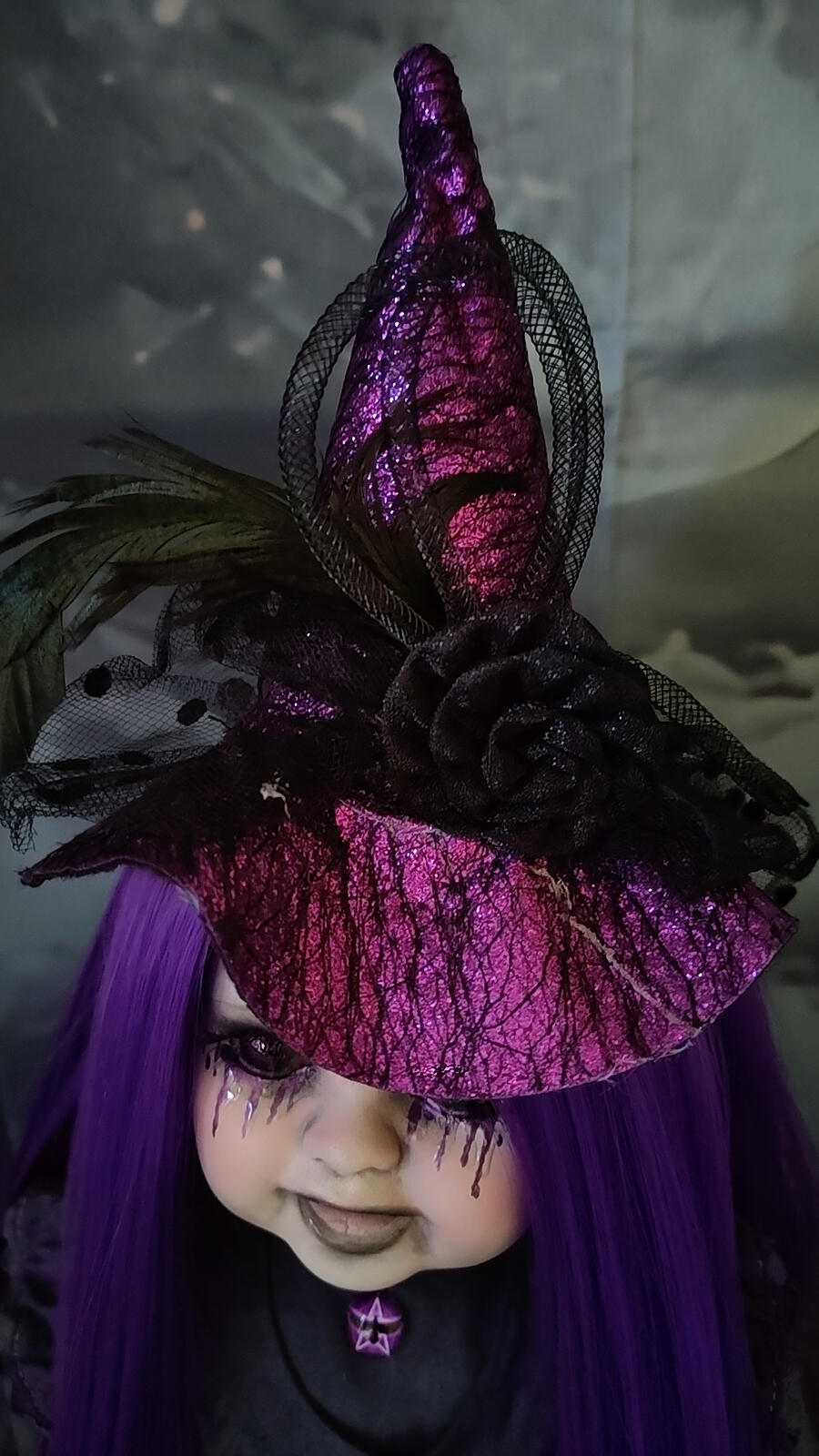 Dorothy la Strega Scalza Bambola fatta a mano 