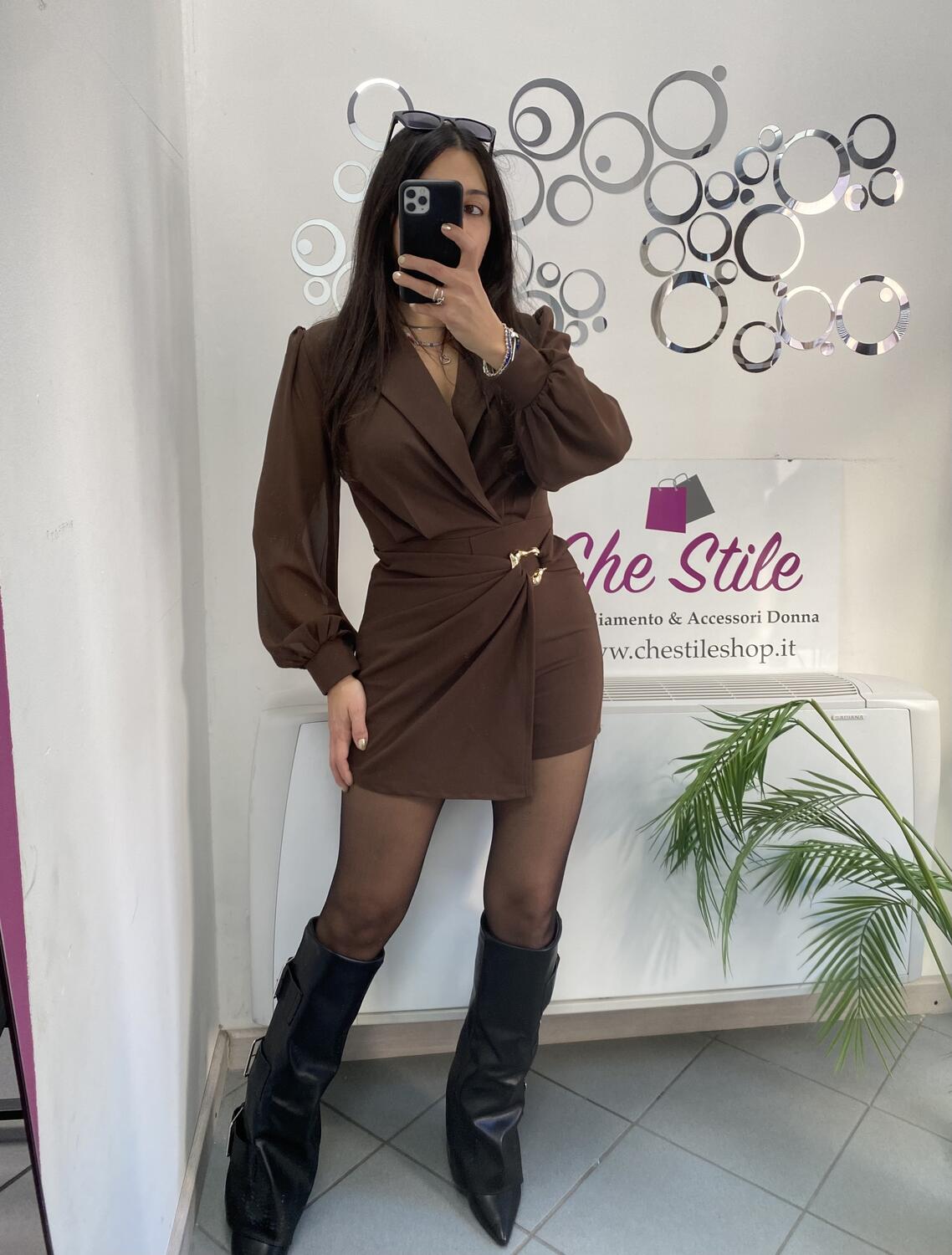 NOVITÀ Tutina dettaglio dorato