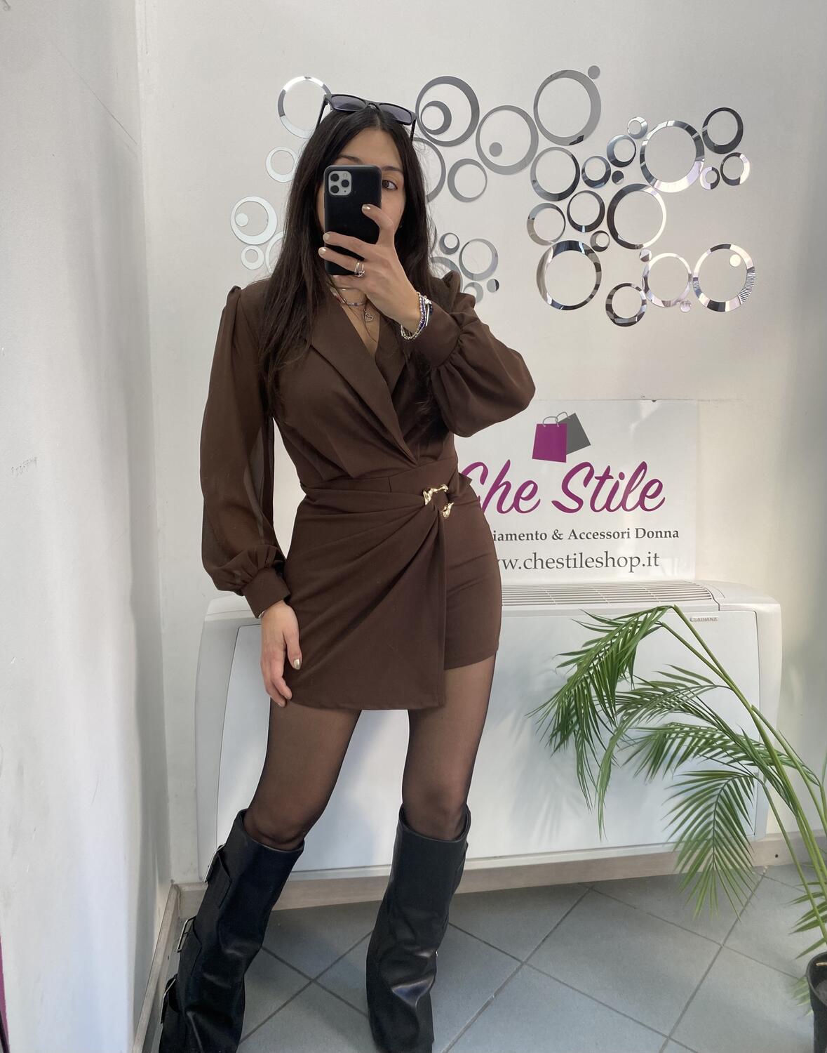 NOVITÀ Tutina dettaglio dorato