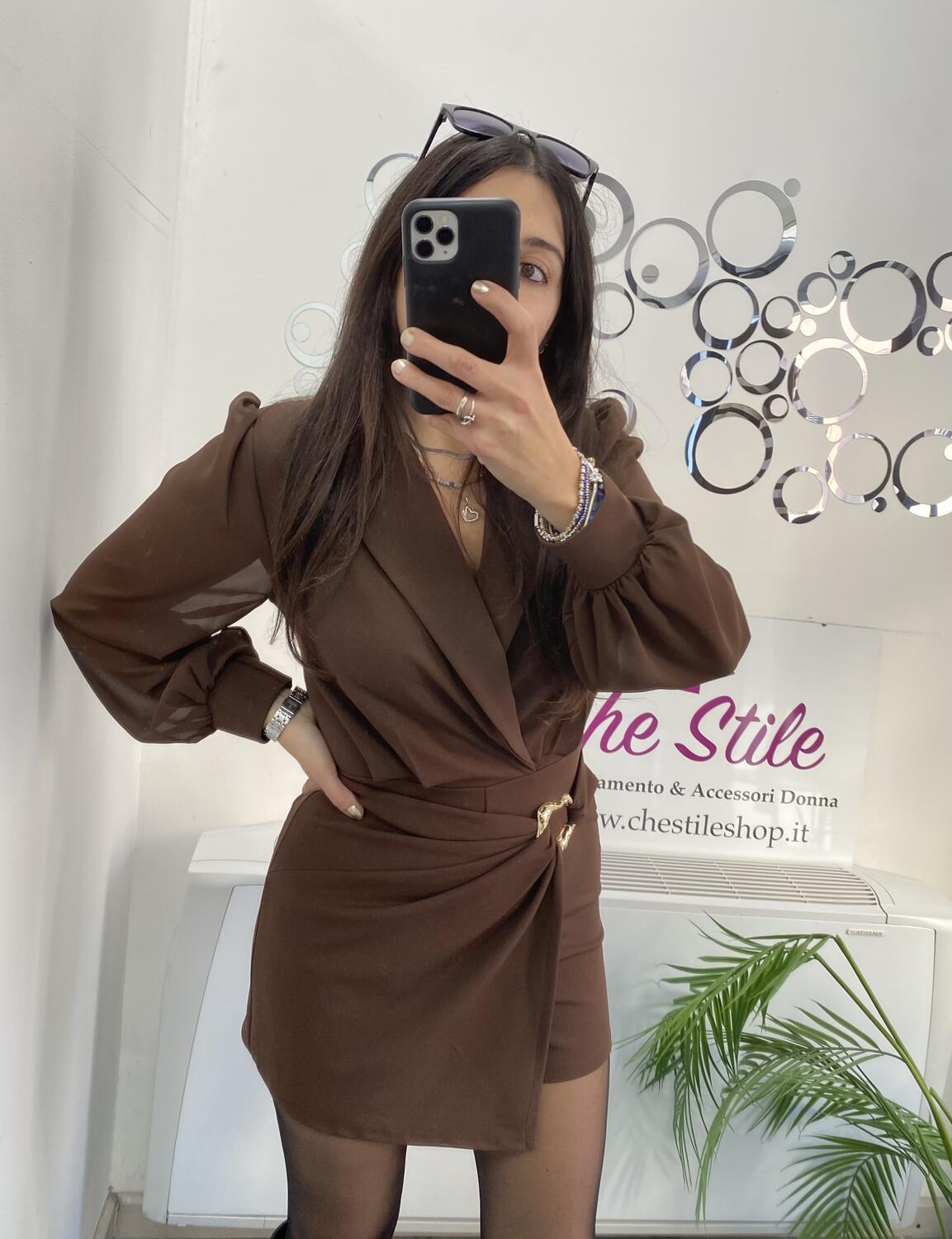 NOVITÀ Tutina dettaglio dorato