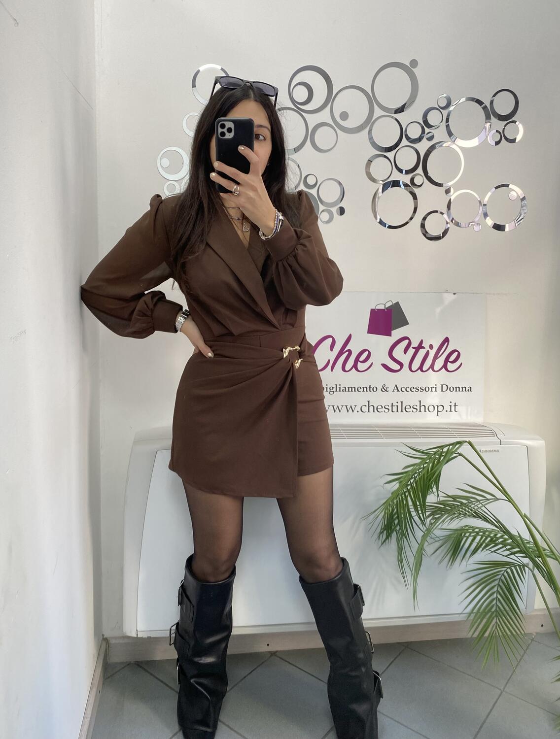 NOVITÀ Tutina dettaglio dorato