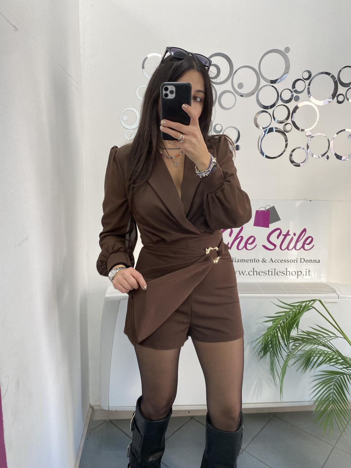 NOVITÀ Tutina dettaglio dorato