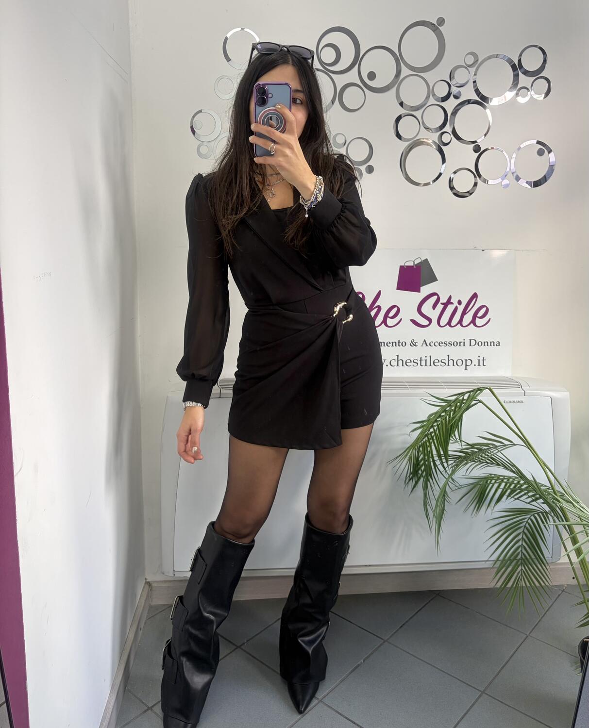 NOVITÀ Tutina dettaglio dorato