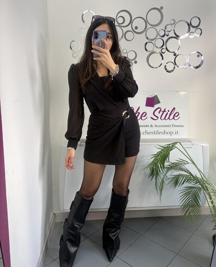 NOVITÀ Tutina dettaglio dorato