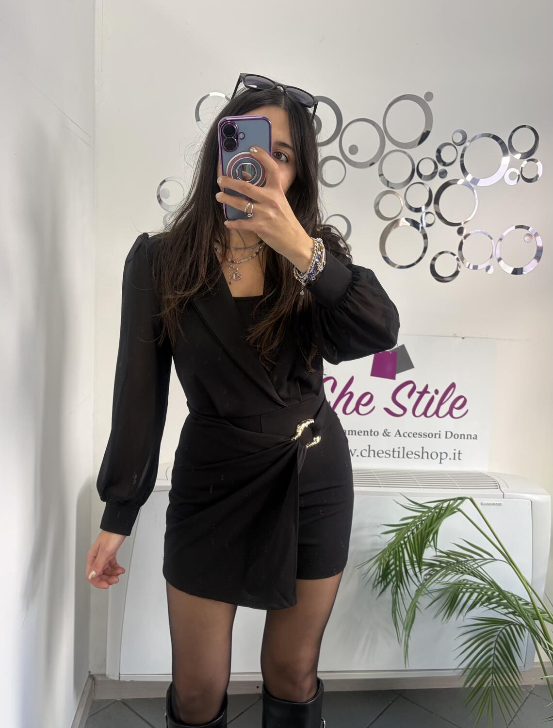 NOVITÀ Tutina dettaglio dorato