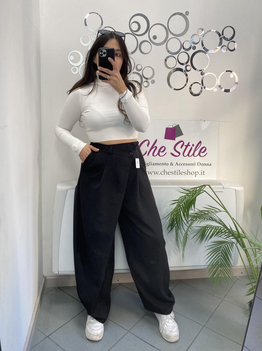 NOVITÀ Pantalone baggy chiusura storta
