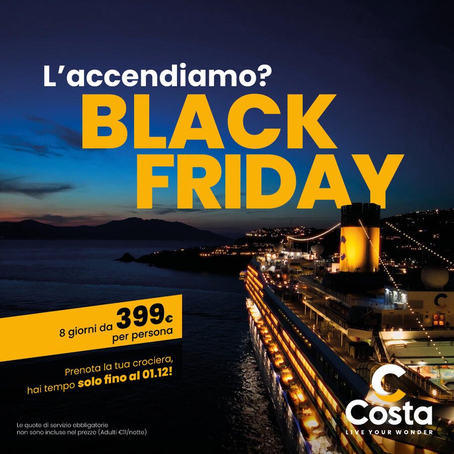 Promo Black Friday  - Luneville Viaggi