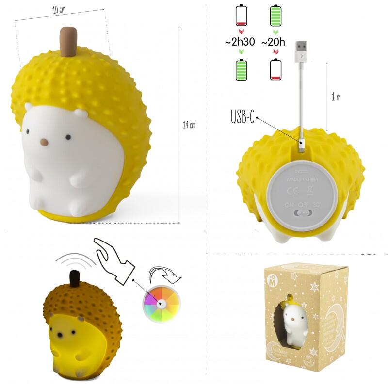 Lucina in silicone a forma di riccio – Ulysse