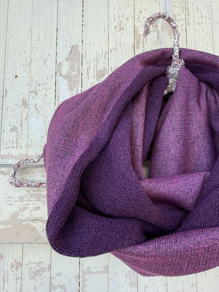 Sciarpa viola/lilla