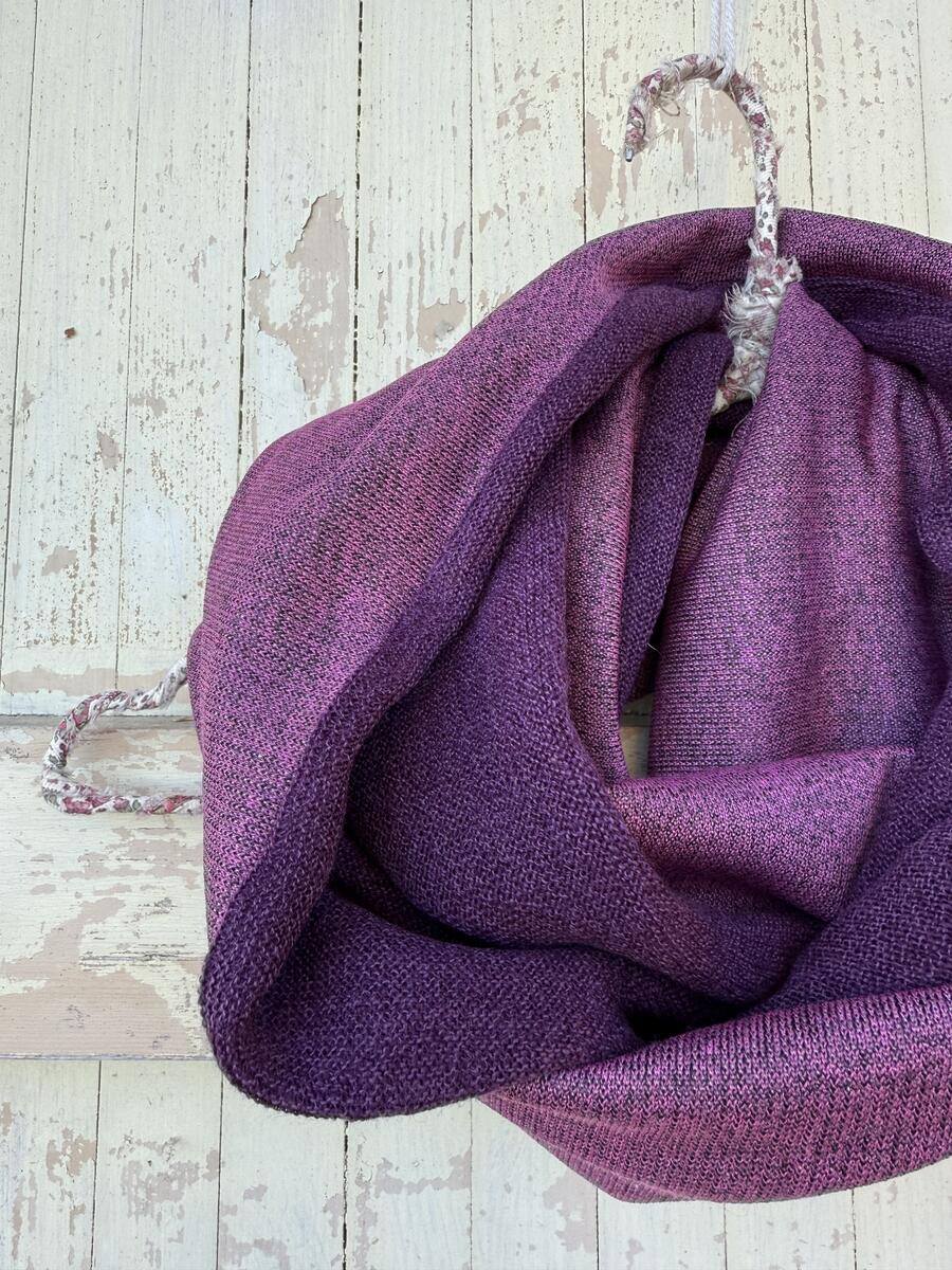 Sciarpa viola/lilla
