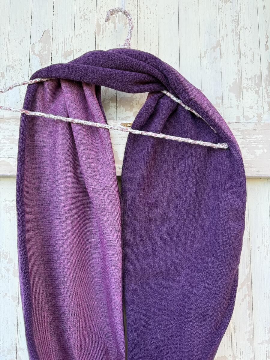 Sciarpa viola/lilla