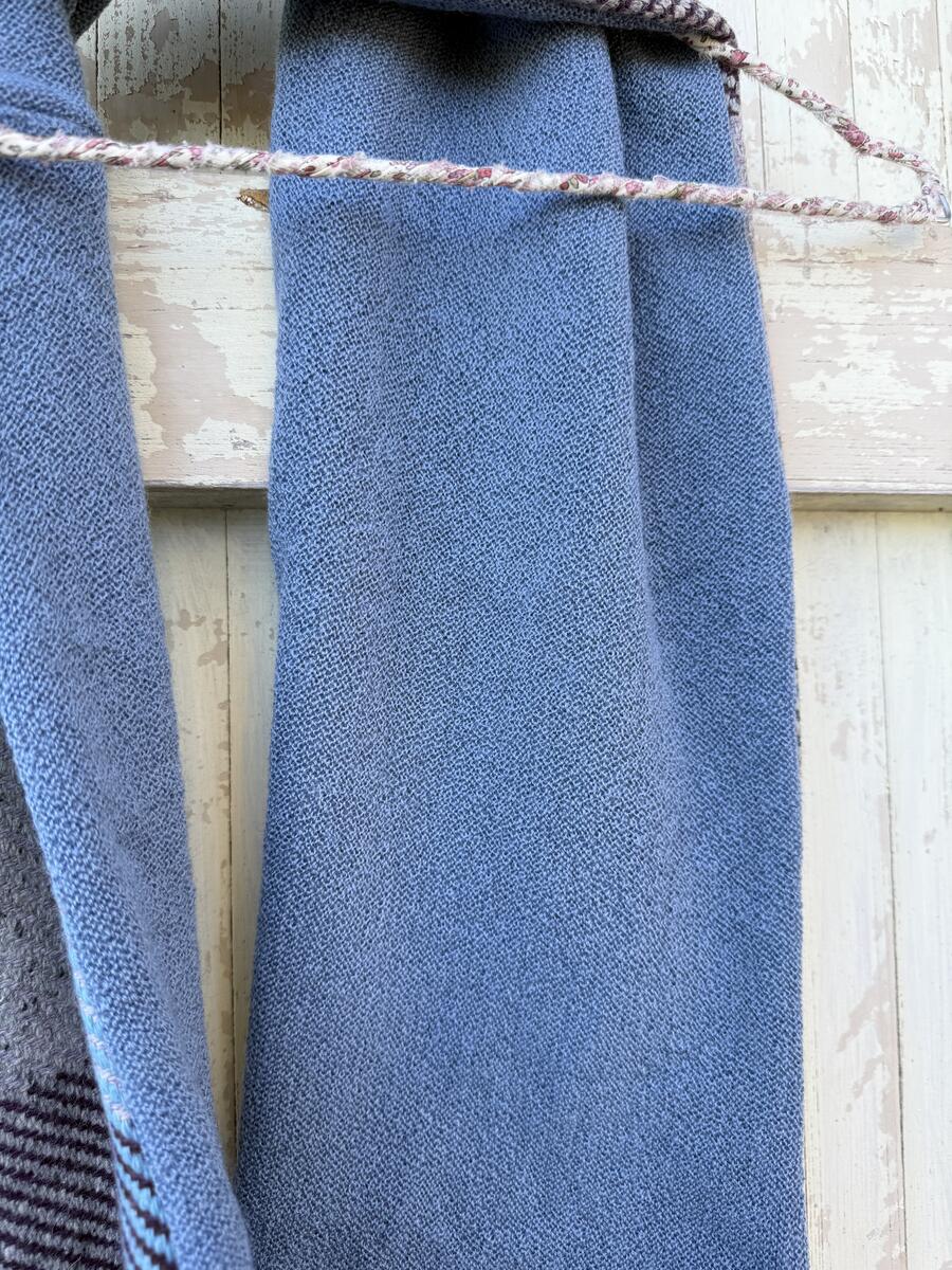 Sciarpa quadri verdi