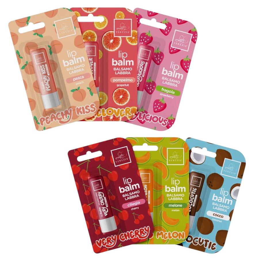 LADY VENEZIA LIP BALM (Confezione da 12 pezzi)