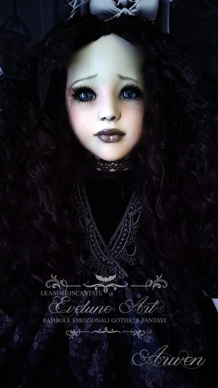 Arwen Bambola Emozionale in porcellana