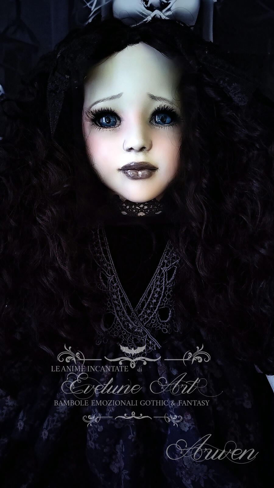 Arwen Bambola Emozionale in porcellana