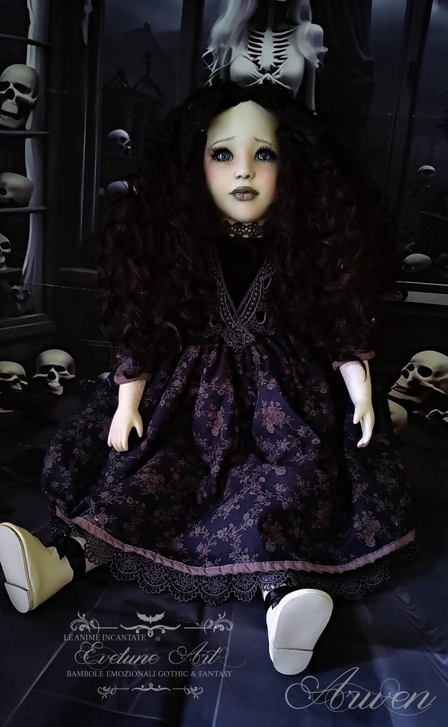 Arwen Bambola Emozionale in porcellana