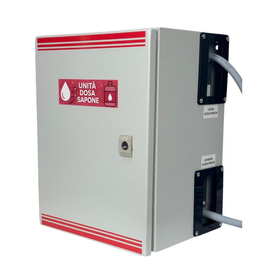 Gettoniera + Lettore RFID per 3 Dispositivi con Funzione “Acqua + Sapone” – Kit completo per Toelettature Self
