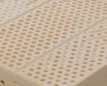 Materasso in Lattice 100% Mod. Silver Bed Fodera Argento Matrimoniale da Cm 160x190 Zone Differenziate IVA AGEVOLATA 4%