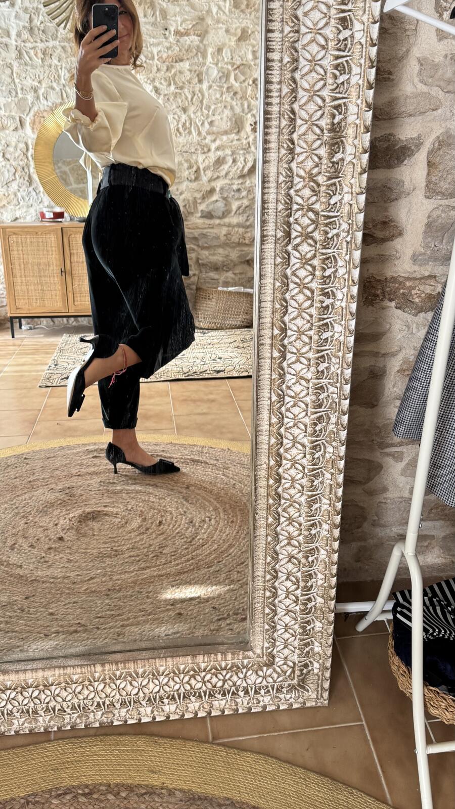 Blusa Ines Champagne