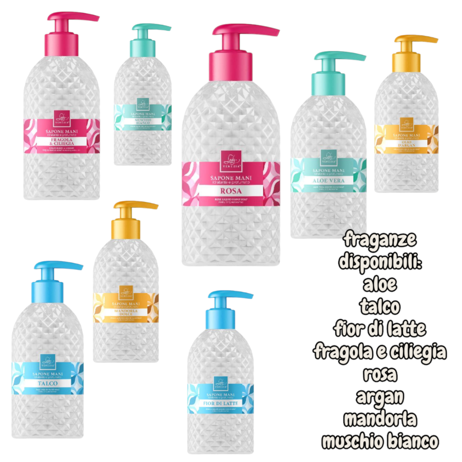 LADY VENEZIA SAPONE MANI RAINBOW 500 ML (Confezione da 48 pezzi)