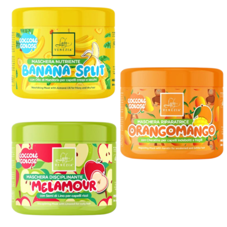 LADY VENEZIA MASCHERA CAPELLI 500 ML (Confezione da 24 pezzi) 