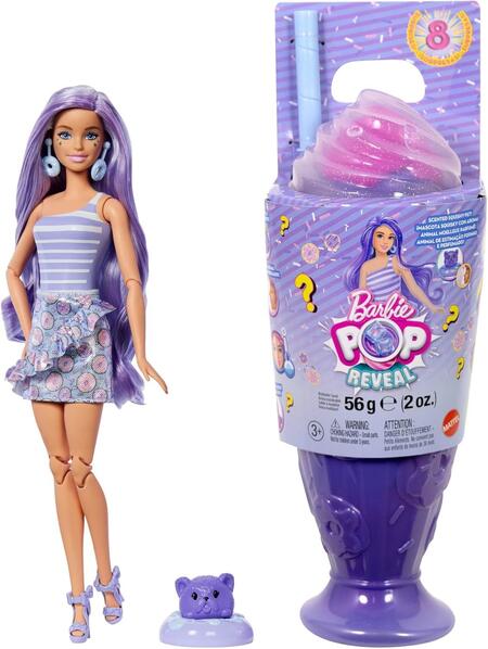 Barbie Pop Reveal Serie Dolcetti - Mattel - JFY00 - 3+