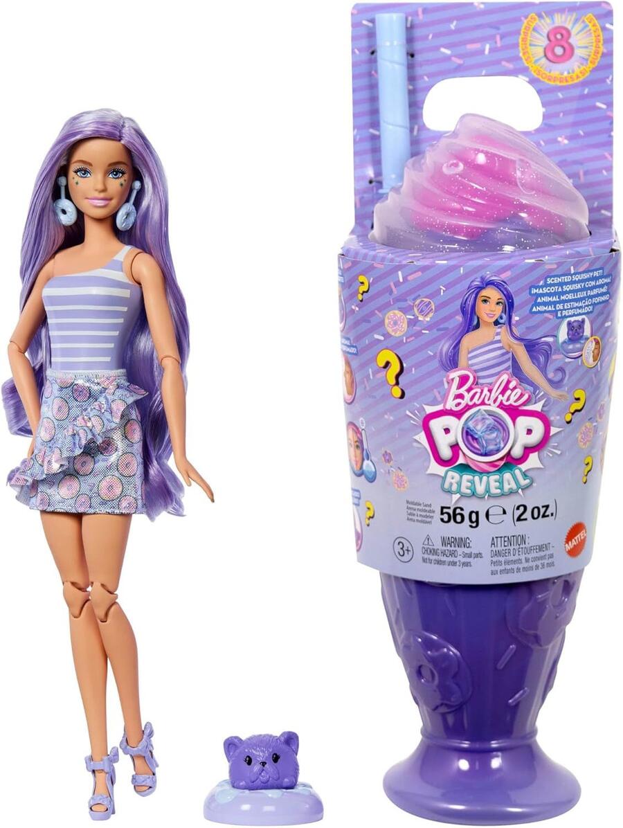 Barbie Pop Reveal Serie Dolcetti - Mattel - JFY00 - 3+