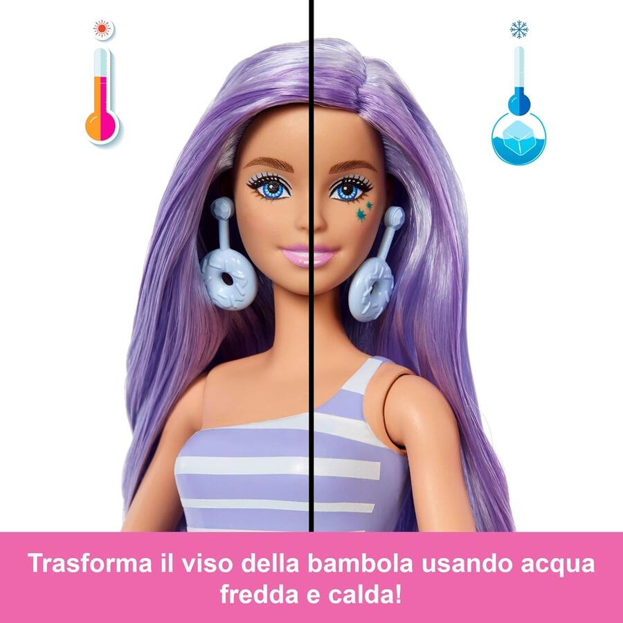 Barbie Pop Reveal Serie Dolcetti - Mattel - JFY00 - 3+