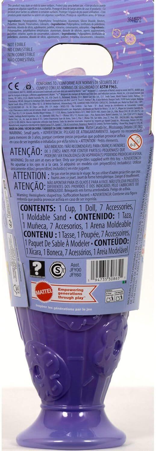 Barbie Pop Reveal Serie Dolcetti - Mattel - JFY00 - 3+