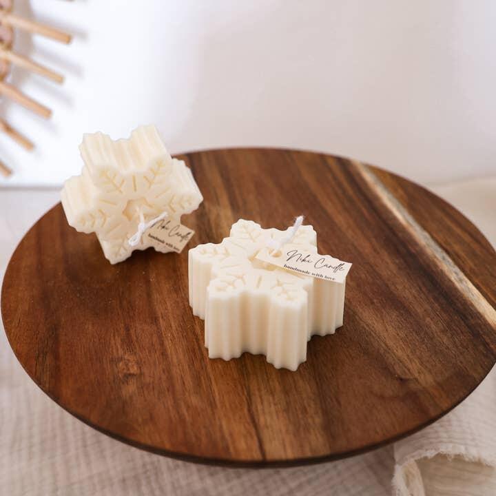 CANDELA FIOCCO DI NEVE