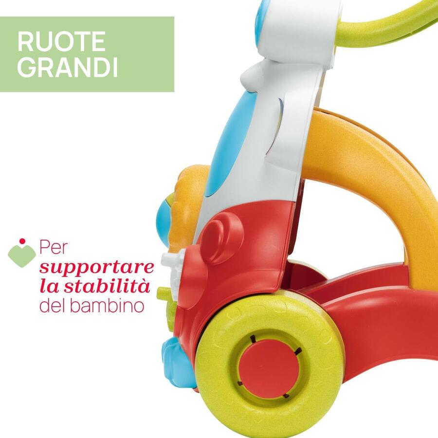 Chicco Primi passi Happy Hippy con centro attività manuali - 11335 - 9/24mesi