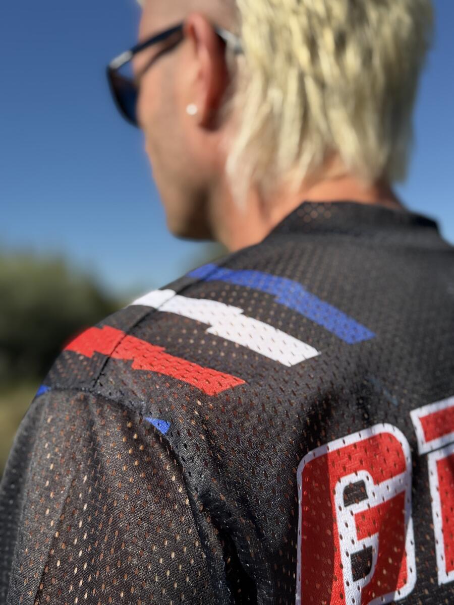  T-SHIRT GASSE LIMITED EDITION BIANCO/ROSSO/BLU