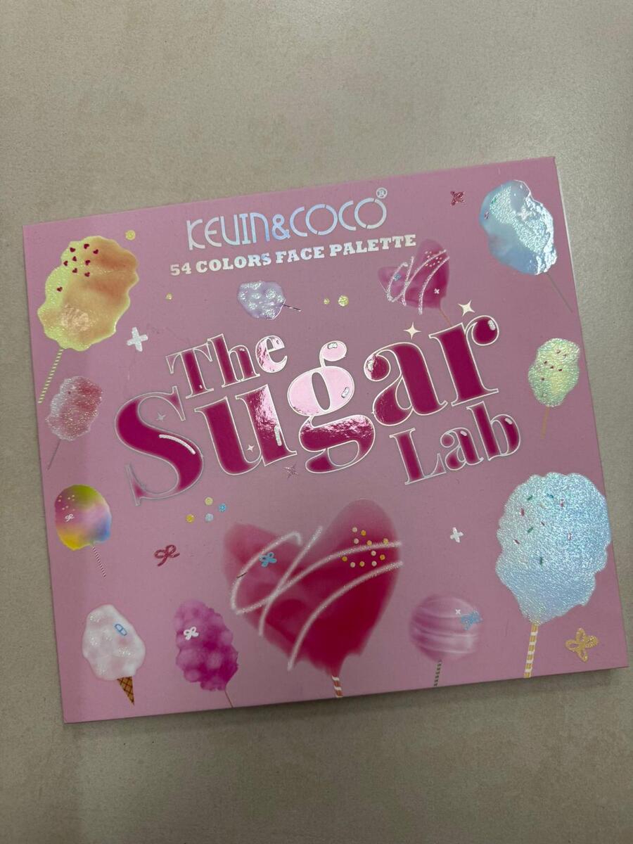 KEVIN & COCO 54 COLORS FACE PALETTE THE SUGAR LAB
 [Conf.da 6 pezzi]