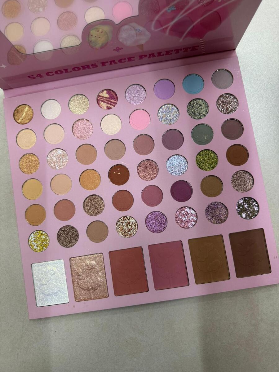 KEVIN & COCO 54 COLORS FACE PALETTE THE SUGAR LAB
 [Conf.da 6 pezzi]