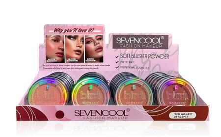 SEVENCOOL SOFT BLUSHER POWDER
 [Conf.da 24 pezzi]