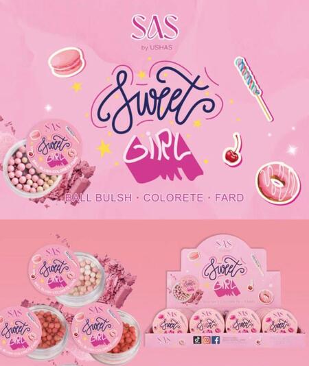 SAS SWEET GIRL BALL BLUSH
 [Conf.da 24 pezzi]
