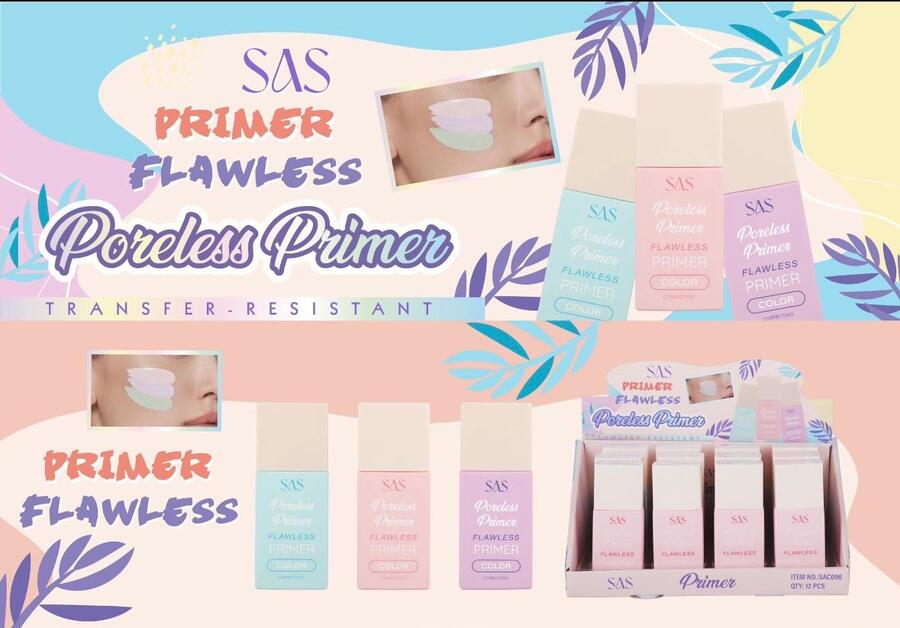 SAS PRIMER FLAWLESS
 [Conf.da 12 pezzi]