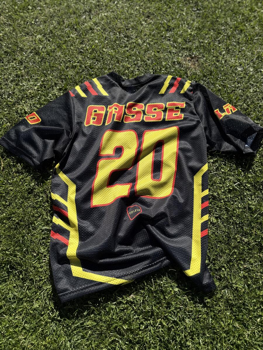 T-SHIRT GASSE LIMITED EDITION ROSSO/GIALLO 